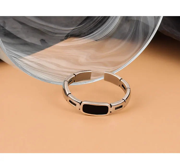 Simple Open Sterling Silver Rings