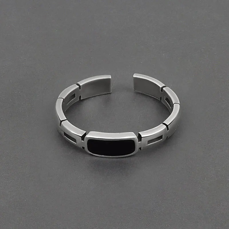 Simple Open Sterling Silver Rings