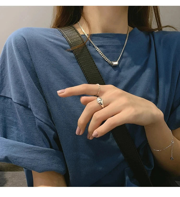 love capsule necklace pendant close-up