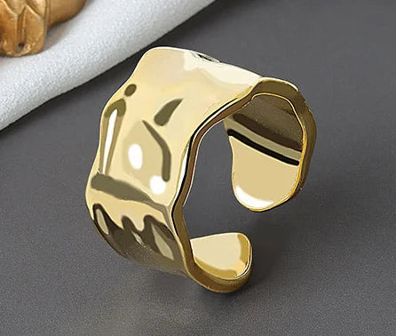 Vintage Silver Chain Link Ring