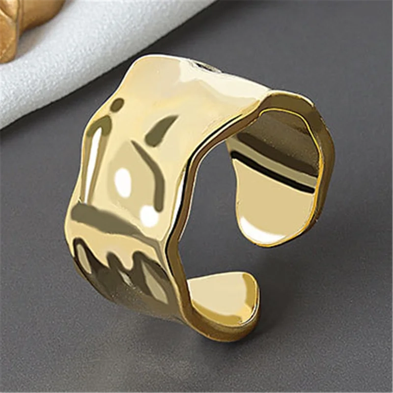 Vintage Silver Chain Link Ring