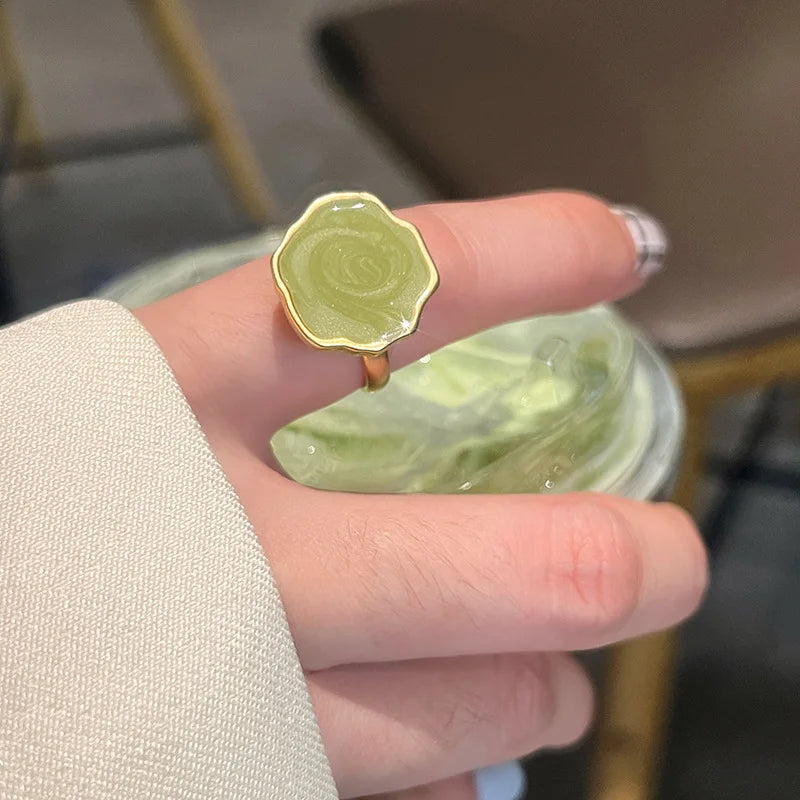 Elegant French Rings French Set Engagement & Wedding Band