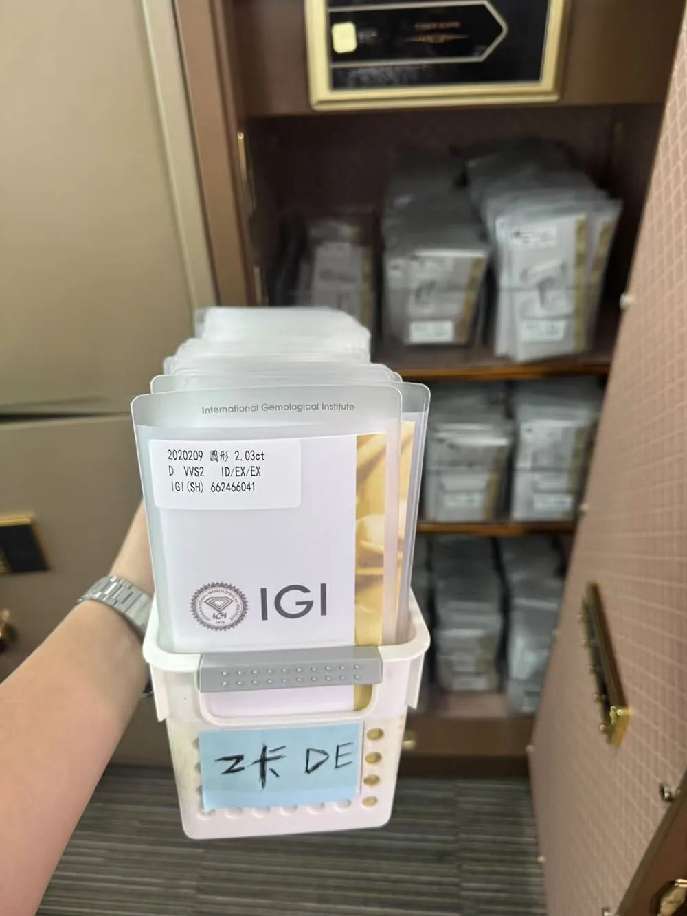 Radiant IGI Certified Diamond Ring in yellow gold setting, luxury engagement and bridal jewelry for weddings and special occasions.