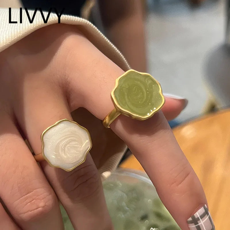 Elegant French Rings French Set Engagement & Wedding Band