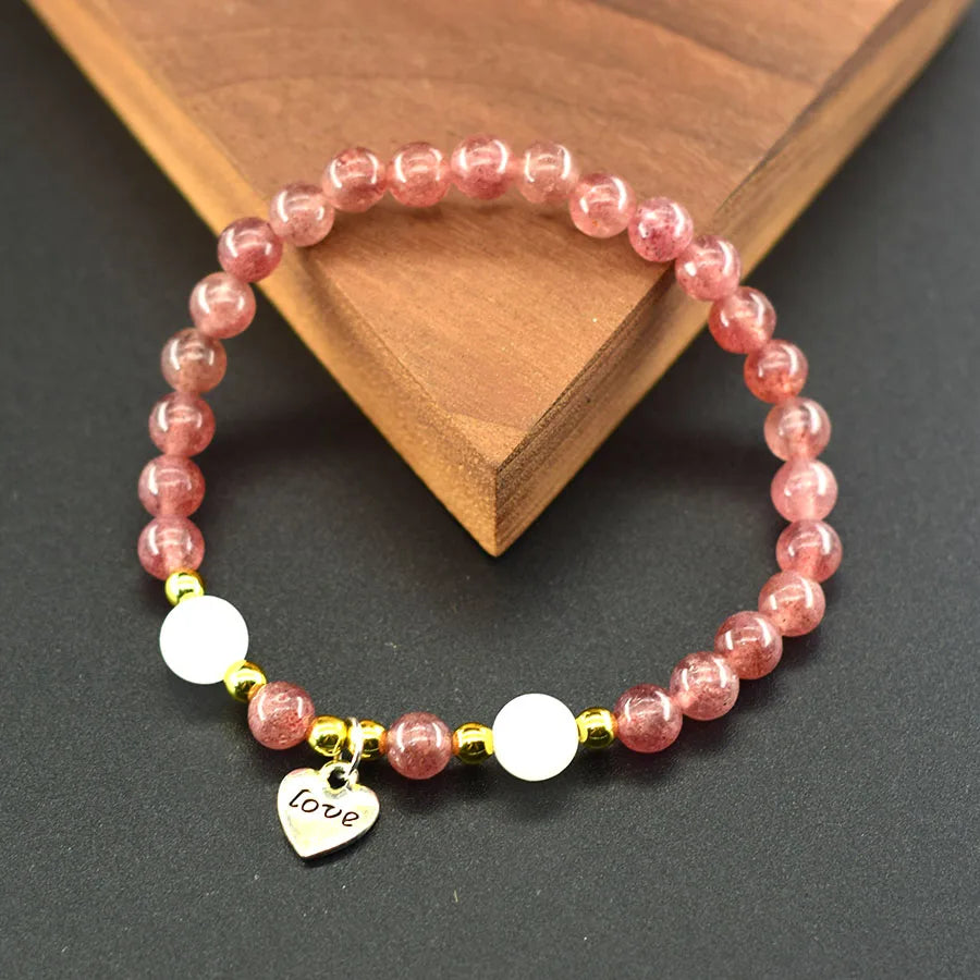 handmade amethyst wrist mala bracelet with beads