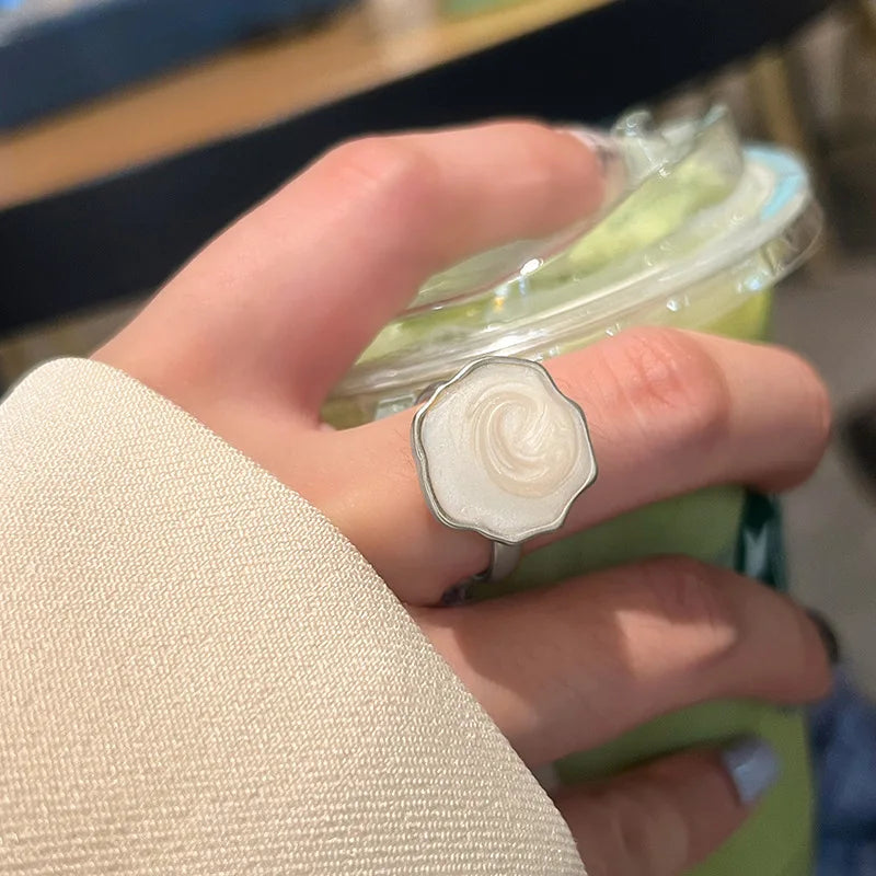 Elegant French Rings French Set Engagement & Wedding Band